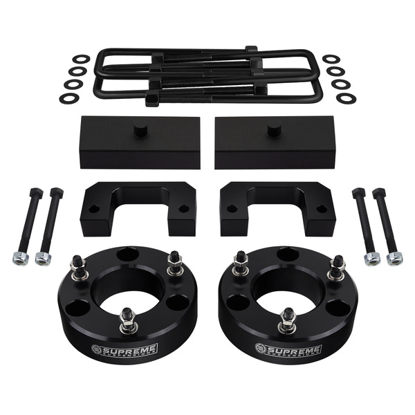 2007-2018 GMC Sierra 1500 Full Suspension Lift Kit 6-Lug / 4WD | SUPREME'S NEW HD STEEL LIFT BLOCKS!