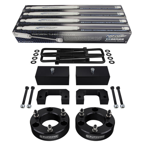 2007(Ny)-2013 GMC Sierra 1500 Full Suspension Lift Kit & Extended Length Pro Comp Shocks 2WD 4WD-Suspension Lift Kits-Pro Comp och Supreme Suspensions-3.5"-1.5"-Supreme Suspensions®