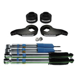 2003-2010 Hummer h2 kit de suspensão total e amortecedores bilstein 4wd 4x4