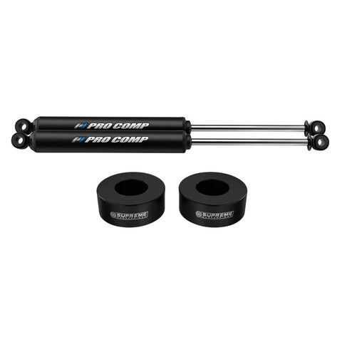 1999-2004 Jeep Grand Cherokee WJ 2" Rear Suspension Lift Spacers with Pro Comp PRO-X Twin Tube Shocks 2WD 4WD-Suspension Lift Kits-Pro Comp and Supreme Suspensions-Supreme Suspensions®