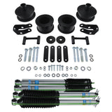 2007-2015 Jeep Wrangler JK  Full Coil Spacer Lift Kit & Bilstein Shocks 2WD 4WD