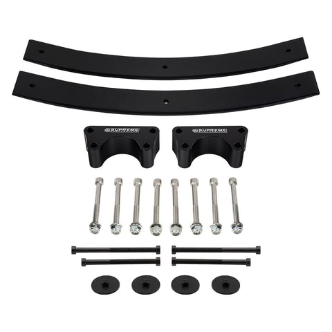 3" Front + 2" Rear AAL Lift Level Kit 4x2 For 1993-1998 Toyota IFS T100-Suspension Lift Kits-Supreme Suspensions®-3"-2"-Black-Supreme Suspensions®