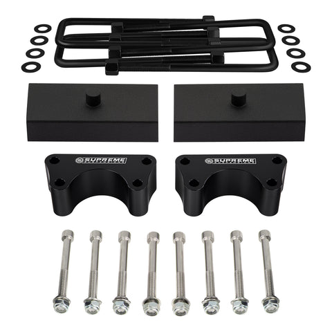 Full Lift Level Kit For 1986-1995 Toyota IFS 2WD Pickup Spring Over Axle-Suspension Lift Kits-Supreme Suspensions®-3"-1"-Supreme Suspensions®