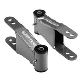2004-2014 Ford F-150 2WD 4WD Double-Sided Reinforced Extended Length Shackles for 1" or 2" Rear Drop