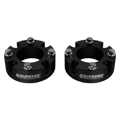 2008-2022 Toyota Sequoia Front Suspension Lift Kit 2WD 4WD-Suspension Lift Kits-Supreme Suspensions®-2"-Black-Supreme Suspensions®