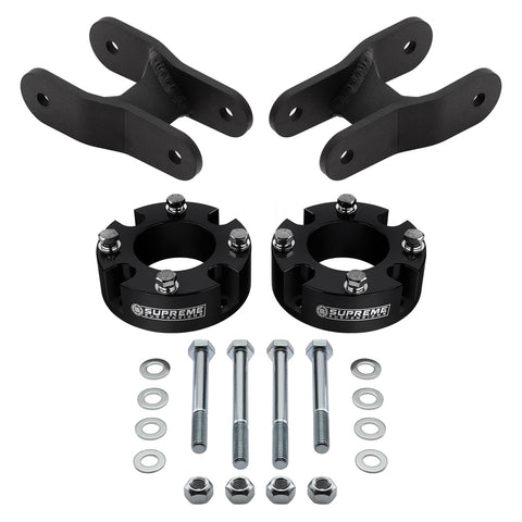 2015-2020 Toyota Tundra TRD PRO Full Suspension Lift Kit 2WD 4WD-Suspension Lift Kits-Supreme Suspensions®-Black-2"-1.5"-Supreme Suspensions®