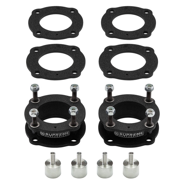 kit de levage de nivellement de suspension avant réglable 2007-2021 Toyota Sequoia 2,5" à 3" 2WD 4WD