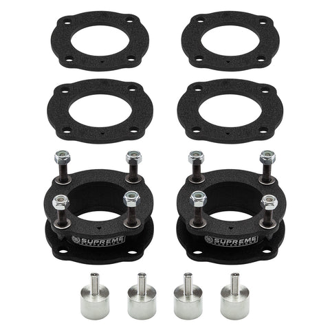 2007-2021 Toyota Sequoia 2.5" to 3" Adjustable Front Suspension Leveling Lift Kit 2WD 4WD-Suspension Lift Kits-Supreme Suspensions®-Supreme Suspensions®