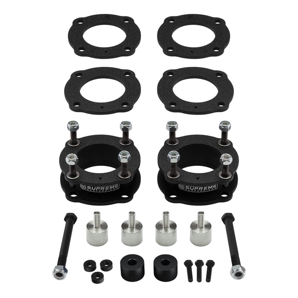 2007-2021 Toyota Tundra 2.5" to 3" Adjustable Front Suspension Leveling Lift Kit with Differential Drop Spacers Kit 4WD