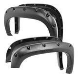 2007-2013 GMC Sierra 2500 4pc Bolt-on Rivet Style Spyder Fender Flares