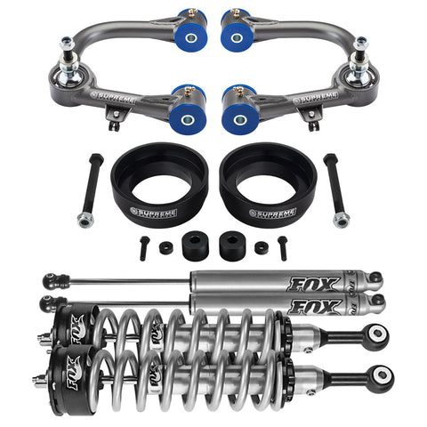 2"+ 3" Full Lift Kit 2007 - 2009 TOYOTA FJ CRUISER w/ UCA + Fox 2.0 Coilovers + Rear Shocks-Suspension Lift Kits-Supreme Suspensions®-2"-3"-Supreme Suspensions®