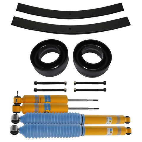 1998-2003 Dodge Durango Full Add a Leaf Rear Suspension Lift Kit & Bilstein Shocks 2WD 4x2-Suspension Lift Kits-Bilstein and Supreme Suspensions-Supreme Suspensions®