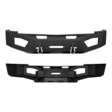 2007-2013 Chevrolet Silverado 1500 Heavy-Duty Winch Front Bumper, Black Wrinkle