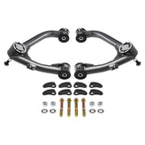 2007-2020 GMC Yukon 1500 Uni-Ball Upper Control Arms with Camber/Caster Adjusting & Lockout Kit 2WD 4WD