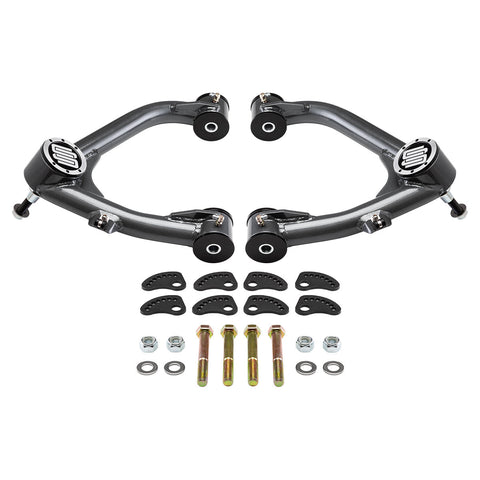 2007-2020 Chevrolet Tahoe Uni-Ball Övre kontrollarmar med Camber/Caster Justering & Lockout Kit 2WD 4WD-Control Arms-Supreme Suspensions®-Black-Supreme Suspensions®