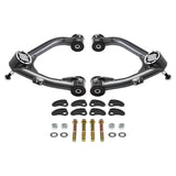 2007-2013 Chevrolet Avalanche 1500 Uni-Ball Upper Control Arms with Camber/Caster Adjusting & Lockout Kit 2WD 4WD