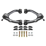 2007-2018 Chevrolet Silverado 1500 Uni-Ball Upper Control Arms with Camber/Caster Adjusting & Lockout Kit 2WD 4WD