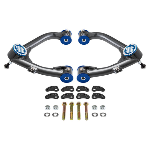 2007-2020 Chevrolet Tahoe Uni-Ball Övre kontrollarmar med Camber/Caster Justering & Lockout Kit 2WD 4WD-Control Arms-Supreme Suspensions®-Blue-Supreme Suspensions®
