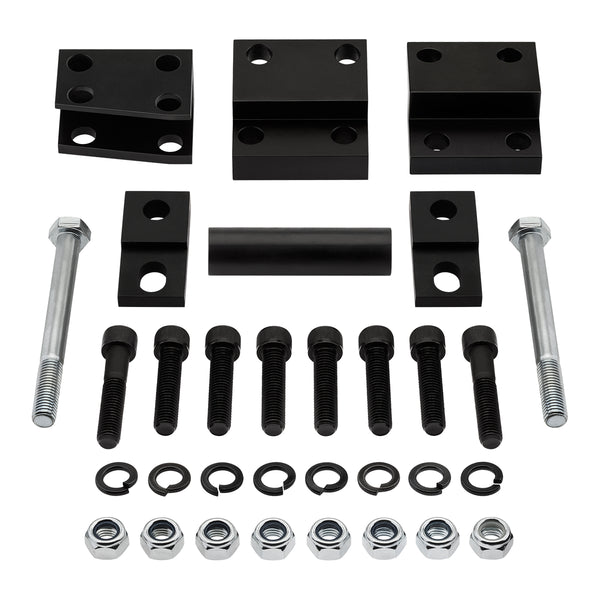 2004-2009 Dodge Durango Steel Differential Drop Brackets Kit 4WD