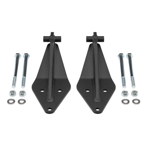 1999-2004 Ford F-250 Super Duty 4WD Front Dual Shock Mount Conversion Brackets-Lift Kit Accessories-Supreme Suspensions®-Supreme Suspensions®