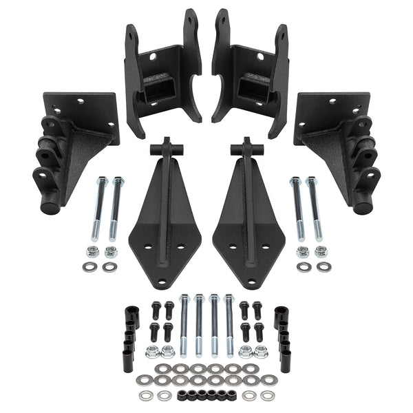 1999-2004 Ford F-350 Super Duty 4WD Rear Dual Shock Mount Conversion Brackets