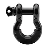 2017-2019 Ford F-350 Super Duty Front Shackle Mount Recovery Brackets with 3/4" D-Ring Shackles Set