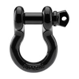 Supreme Suspensions® Heavy Duty 3/4" D Ring Anchor Shackle with 7/8" Security Screw Pin, D-Ring Isolator and Washers