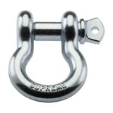 Supreme Suspensions® Heavy Duty 3/4" D Ring Anchor Shackle with 7/8" Security Screw Pin, D-Ring Isolator and Washers