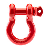 Supreme Suspensions® Heavy Duty 3/4" D Ring Anchor Shackle with 7/8" Security Screw Pin, D-Ring Isolator and Washers