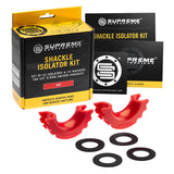 Supreme suspensions® d-ring sjakkelisolatorsett