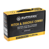 Supreme Suspensions® 3/4" D-Ring Shackle with Hitch Receiver Combo Kit