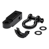 Supreme Suspensions® 3/4" D-Ring-Schäkel mit Anhängerkupplung-Empfänger-Kombi-Kit