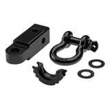 Supreme Suspensions® 3/4" D-Ring Shackle with Hitch Receiver Combo Kit