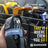 Supreme Suspensions® Ratchet Tie Down Strap Kit - 2pc