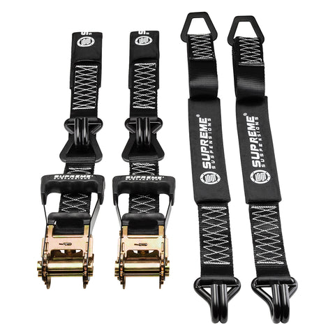 Supreme Suspensions® Heavy-Duty Ratchet Load Strap Kit - 2pc-Recovery-Supreme Suspensions®-Supreme Suspensions®