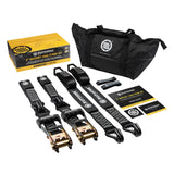 Supreme Suspensions® Heavy-Duty Ratchet Load Strap Kit - 2pc