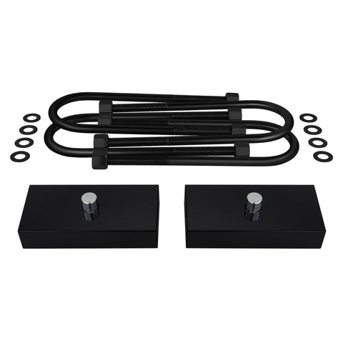 1988-1999 Chevy K3500 Rear Suspension Lift Kit Blocks & U bolts 4WD Non-Overload-Suspension Lift Kits-Supreme Suspensions®-1"-Supreme Suspensions®