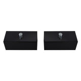 1986-1995 Toyota IFS Pickup Rear Suspension Lift Blocks & Extended U Bolts 4WD for 7.5" Axles