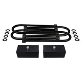 1998-2012 Ford Ranger Rear Lift Kit Blocks & Extended U Bolts 2WD 4WD