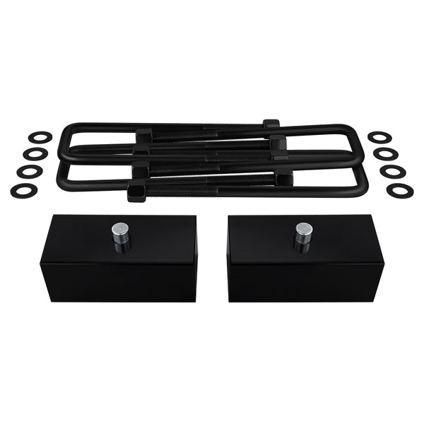 1986-1995 Toyota IFS Pickup Rear Suspension Lift Blocks & Extended U Bolts 4WD for 7.5" Axles