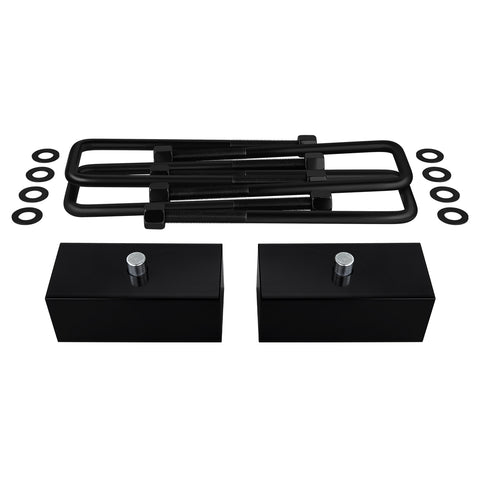 1986-1995 Toyota IFS Pickup Rear Suspension Lift Blocks & Extended U Bolts 4WD for 7.5" Axles-Suspension Lift Kits-Supreme Suspensions®-2"-Supreme Suspensions®