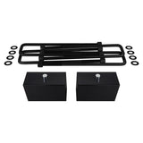 1986-1995 Toyota IFS Pickup Rear Suspension Lift Blocks & Extended U Bolts 4WD for 7.5" Axles