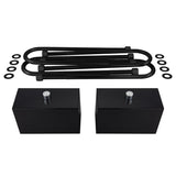 1997-2003 Ford F150 Rear Suspension Lift Kit Blocks & U Bolts 2WD 4WD