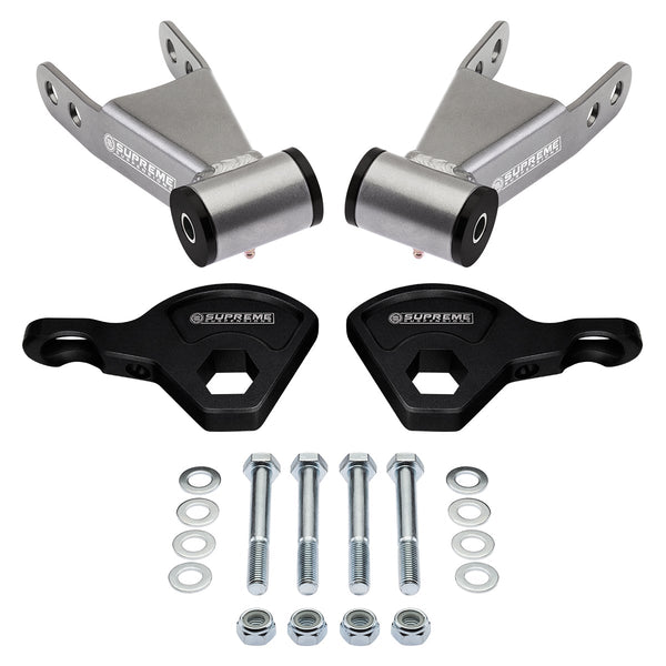 19982003 Dodge Durango 13" Front Torsion Keys + 2" Shackles With Tor