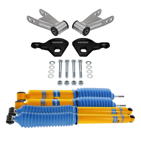 1998-2003 Dodge Durango Full Suspension Lift Kit & Bilstein Shocks 4WD 4x4-Suspension Lift Kits-Bilstein and Supreme Suspensions-Supreme Suspensions®