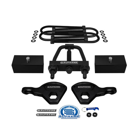 1987-2004 Dodge Dakota 4WD (9.25" Rear Axle) Full Suspension Lift Kit with Torsion Key Unloading Tool-Suspension Lift Kits-Supreme Suspensions®-Supreme Suspensions®