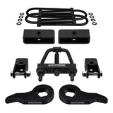 2003-2017 GMC Savana 4WD Full Suspension Lift Kit with Rear Shock Mount Extenders And Tool (Round Bend U-Bolts)