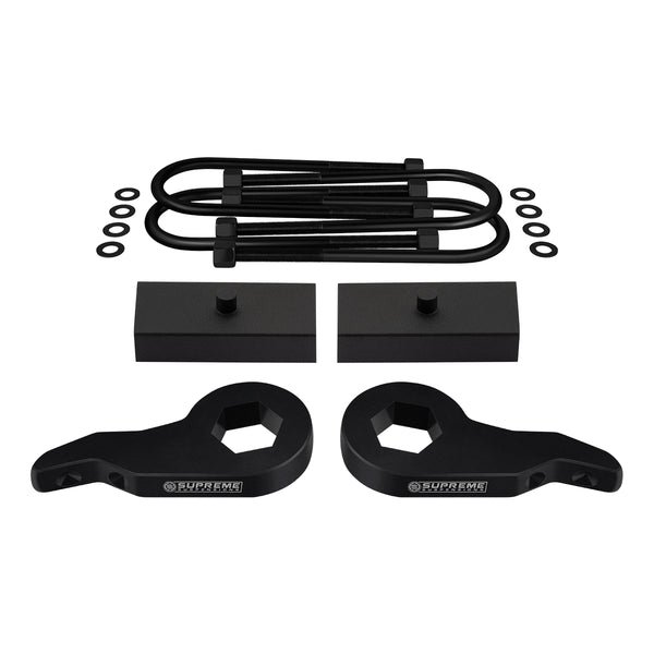 2003-2018 Chevrolet Express 4WD Full Suspension Lift Kit (Round Bend U-Bolts)