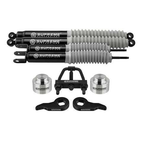 2000-2006 Chevrolet Suburban 1500 Full Suspension Lift Kit MAX Performance Shocks 4WD / 6-Lug | Torsion Tool Included-Suspension Lift Kits-Supreme Suspensions®-Supreme Suspensions®