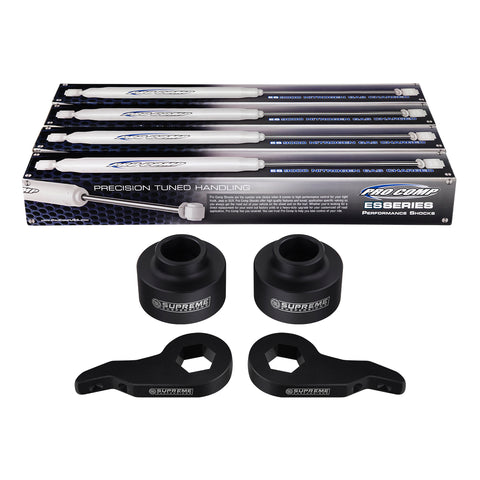 2000-2006 Chevy Tahoe Full Suspension Kit & Extended Pro Comp Shocks 2WD 4WD-Suspension Kits-Pro Comp and Supreme Suspension-Delrin Composite-1.5 "-Supreme Suspension®